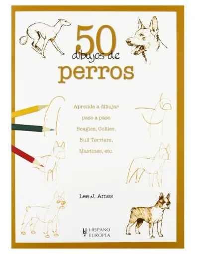 libro 50 dibujos perros editorial parramon 19x27cms 64pags 0