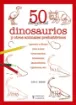 libro 50 dibujos dinosaurios editorial hispano europea 19x27cms 64pags 0