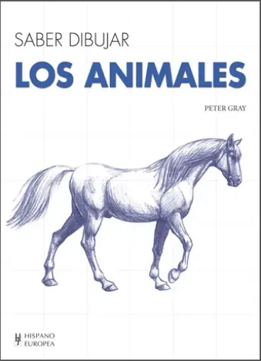 libro saber dibujar los animales editorial hispano europea 20x27cms 48pags 0