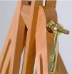 Imagen de Caballete atril de campo tripode portable de madera de Haya "MEEDEN" W07 86x84x126-180cms con funda 