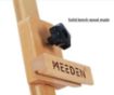 Imagen de Caballete atril profesional de madera de Haya europea con cajon "MEEDEN" modelo HJ-1 de 43x43x150-190cms 