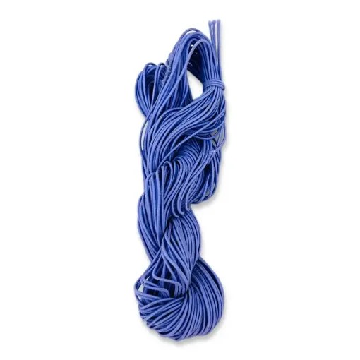 hilo torneado elastizado para artesanias manualidades por 23mts color lila 0