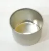 base vaso metalico para veladora alta 4x2 5cms por 6 unidades 1