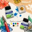 tinta china para ilustracion acuarelas caligrafia pelikan frasco 15ml variedad colores 2