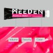 Imagen de Set de 6 acrilicos Premium en pomo de 22ml No toxicos sin acidos "MEEDEN" x6 colores Fluorescentes