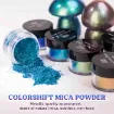 pigmentos concentrados para resina epoxi polvo mica lets resin kit 18 colores camaleon x3grs 2