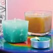 Imagen de Pigmentos para resina velas maquillaje jabones polvo de mica "LETS RESIN" kit de 24 colores perlados x10g