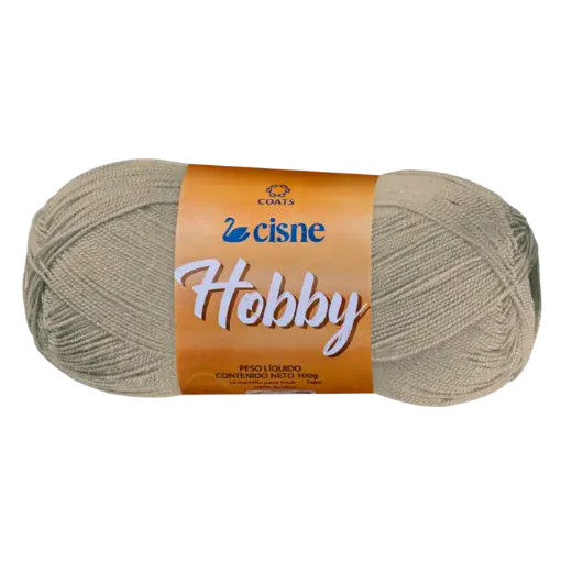 lana 100 acrilica cisne hobby ideal para crochet madeja 100grs color 00017 marron grisaceo 0