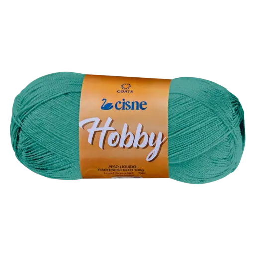 lana 100 acrilica cisne hobby ideal para crochet madeja 100grs color 00056 verde agua 0
