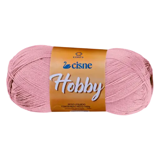 lana 100 acrilica cisne hobby ideal para crochet madeja 100grs color 00111 rosado bebe 0