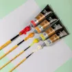 set 4 pinceles punta sintetica para pinturas acrilicas acrylic brushes signature mont marte bmhs0009 1