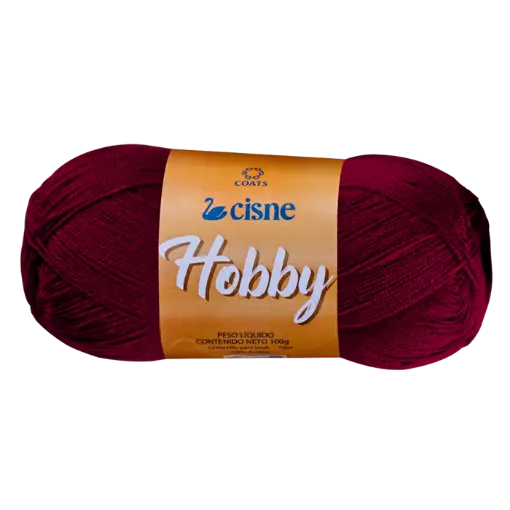 lana 100 acrilica cisne hobby ideal para crochet madeja 100grs color 00001 bordeaux oscuro 0