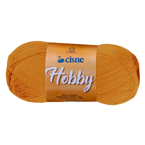 lana 100 acrilica cisne hobby ideal para crochet madeja 100grs color 00061 naranja claro 0