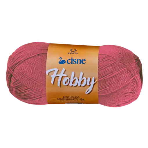 lana 100 acrilica cisne hobby ideal para crochet madeja 100grs color 00104 rosado viejo 0