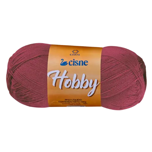 lana 100 acrilica cisne hobby ideal para crochet madeja 100grs color 00187 rosa viejo 0