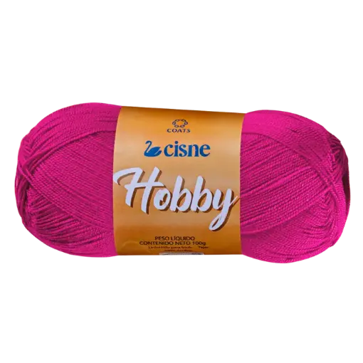 lana 100 acrilica cisne hobby ideal para crochet madeja 100grs color 00469 fucsia 0