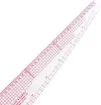 regla acrilico flexible multifuncional para realizar patrones costura nro 6501 french curve ruler 1