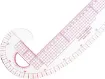 regla acrilico flexible multifuncional para realizar patrones costura nro 6501 french curve ruler 2