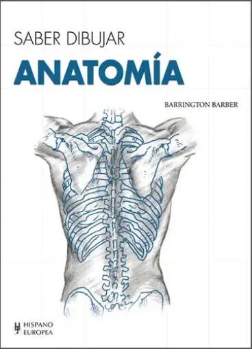libro saber dibujar anatomia editorial hispano europea 20x27cms 48pags 0