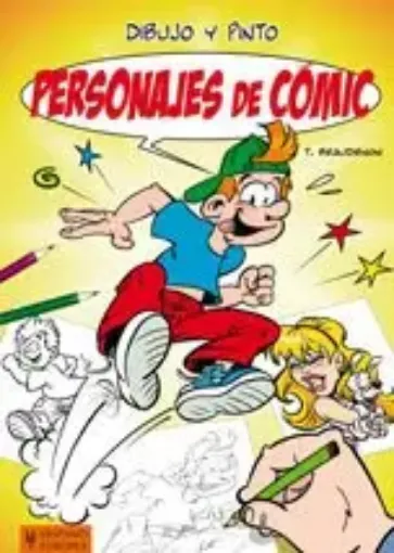 libro dibujo pinto personajes comic editorial hispano europea 20x27cms 48pags 0