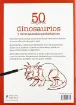 libro 50 dibujos dinosaurios editorial hispano europea 19x27cms 64pags 1