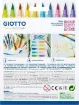 marcadores punta pincel para lettering giotto turbo soft brush caja 10 colores pasteles 1
