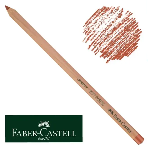 lapiz pitt pastel medium faber castell color 112201 color sanquina 188 0