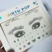 sticker para rostro mirth pop face gems apliques brillos varias combinaciones 2