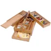 organizador caja madera haya multiproposito para artista mont marte 36x24x15cms 0