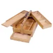 organizador caja madera haya multiproposito para artista mont marte 36x24x15cms 8