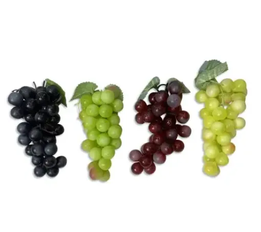 racimo uvas mediano 20cms varios colores 0