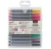 marcadores fibras fineliner punta 0 4mm signature mont marte x12 colores vibrantes 1