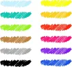 set 12 marcadores acuarelables gruesos punta 4mms signature mont marte x12 colores vibrantes 6