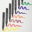 set 7 marcadores artisticos tinta al alcohol doble punta flexible premium mont marte x7 colores 3