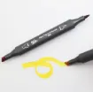 set 7 marcadores artisticos tinta al alcohol doble punta flexible premium mont marte x7 colores 5