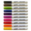 set 10 marcadores artisticos punta bala gruesa no toxicos mont marte x10 colores brillantes 3