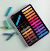 tiza pasteles soft signature mont marte set 24 colores vibrantes alta pigmentacion lata 3