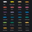 tiza pasteles soft signature mont marte set 24 colores vibrantes alta pigmentacion lata 8