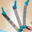 set 3 cortadores metal cuchillas flexibles para ceramica arcilla polimerica mont marte 2