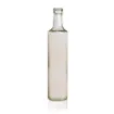 botella vidrio flint transparente 500ml 6x27 5cms tapa aluminio 0
