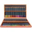 set 72 lapices colores premium mont marte x72 colores alta pigmentacion caja madera 4