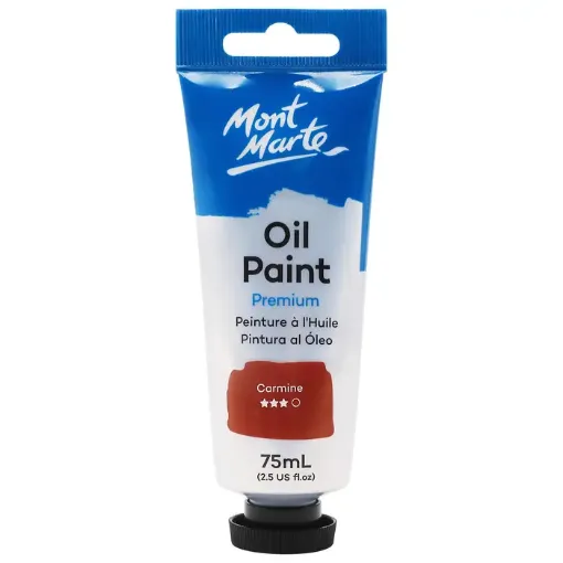 oleo profesional premium mont marte pomo 75ml color carmin 0