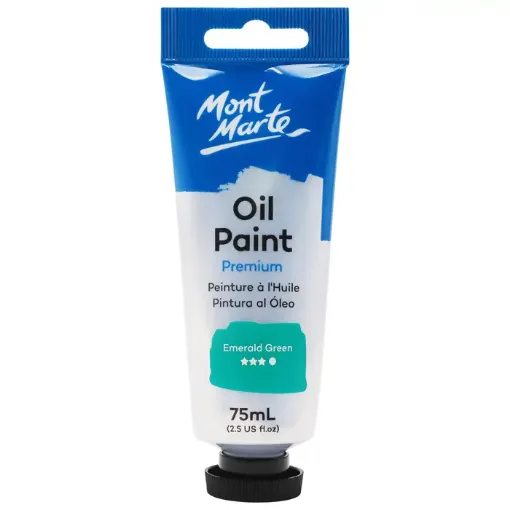 oleo profesional premium mont marte pomo 75ml color verde esmeralda 0