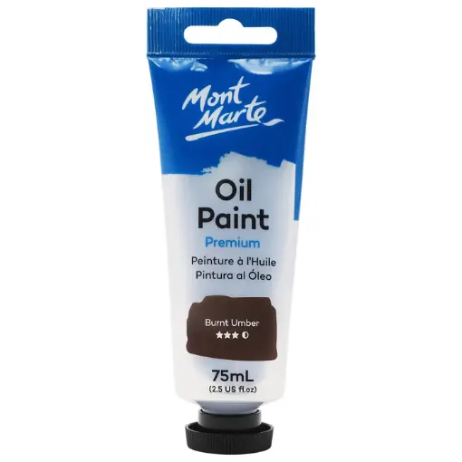 oleo profesional premium mont marte pomo 75ml color sombra quemada 0