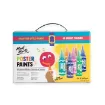 tempera poster paint secado rapido lavable no toxica mont marte x60ml set 24 colores brillantes 2