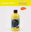 pintura acrilica secado rapido acabado semimate signature mont marte x500ml color amarillo limon 2