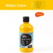 pintura acrilica secado rapido acabado semimate signature mont marte x500ml color amarillo medio 3
