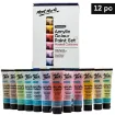 set 12 acrilicos colores pastel 36ml signature mont marte acrilica semimate alta pigmentacion 0