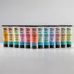 set 12 acrilicos colores pastel 36ml signature mont marte acrilica semimate alta pigmentacion 5