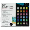 set 24 acrilicos colores pastel 36ml signature mont marte acrilica semimate alta pigmentacion 1